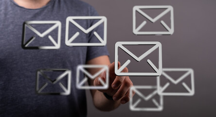 Poster - Efficiently manage your inbox.  Tips and tricks for email organization.