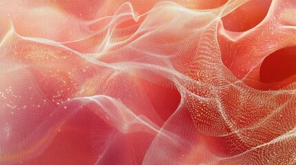 Wall Mural - futuristic digital technology background featuring glowing data particles, interconnected network no