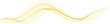 © Maryna Stryzhak - Abstract Elegant Yellow Orange flowing wave lines  Design element. Sunny Yellow Wavy Line.