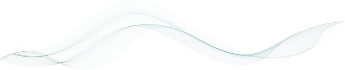 Fototapete - Abstract Thin Wavy Lines. Smoke Wave Background. Curve Pattern. Gradient Blend Swoosh.