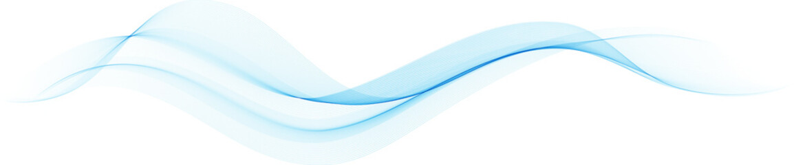 Fototapete - Abstract Thin Wavy Lines. Smoke Wave Background. Curve Pattern. Gradient Blend Swoosh.