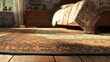 © Bagus - Cozy bedroom rug close-up
