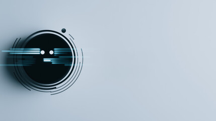 Wall Mural - tech abstraction: a visually captivating representation of technology's intricate design, featuring 