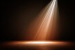 © Abuabdurrahman - Stage spotlight illuminating a dark empty space