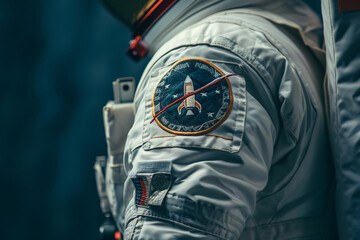 Wall Mural - spacesuit costume made generative ai technology