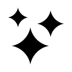 Wall Mural - star icon. shine icon. twinkling star. symbol of sparkle, glint, gleam, etc.