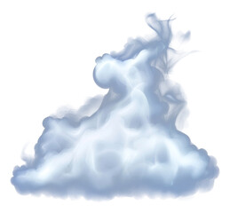 Wall Mural - png white cloud background smoke atmosphere.