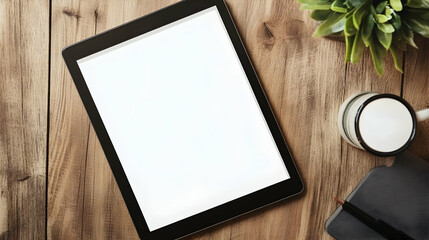 Tablet computer blank white scree  E4104