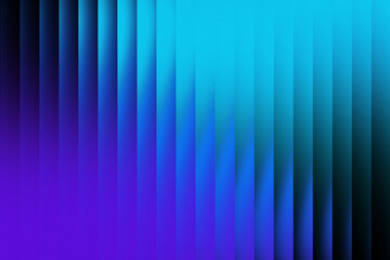 blue, cyan, and violet abstract glass gradient on black. a dynamic, luminous design with ribbed and 