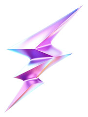 Wall Mural - png minimal lightning symbol night art illuminated.