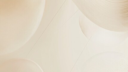 Leinwandbilder - Abstract beige textured ceiling with curved lines and lighting.