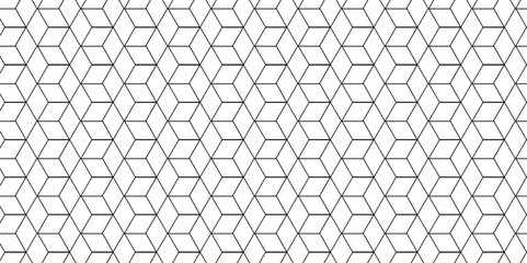 Vector tiles gradient science web tech connection triangle diamond honeycomb hexagon art. Seamless pattern with hexagon square cube geometric pattern shapes grid metal element texture design.	
