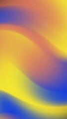 Poster - Abstract Gradient Color Wave Motion Background Animation Loop