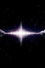Wall Mural - Cosmic sound waves