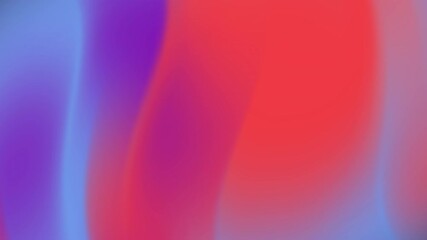 Poster - Abstract Gradient Motion Smooth Color Transitions of Red Purple and Blue