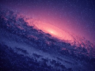 Wall Mural - Cosmic nebula spiral