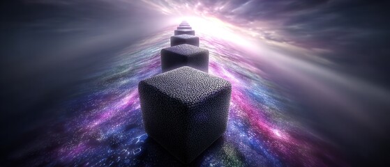 Wall Mural - Cosmic Pathway