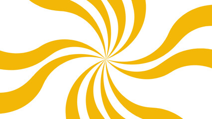 Aufkleber - Abstract Geometric Yellow diagonal radial summer sunshine explosion energy with sunlight sunrise sunbeam and sunburst. Spiral radial striped backdrop design. Suitable for comic designs, invitations.