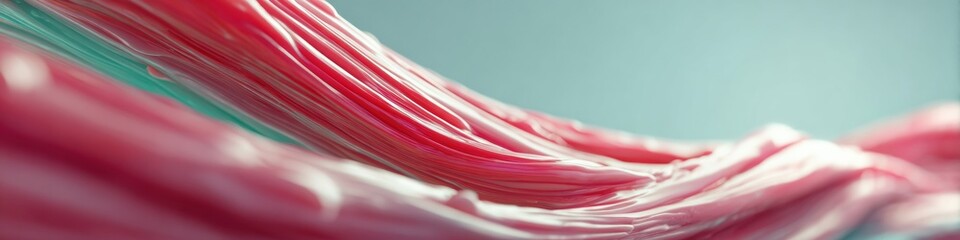 Fototapete - Quantum Digital Flow Visualization of Fast Data Streams with AI Elements and Geometric Shapes for Futuristic Tech Branding and Digital Innovation