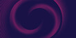 © Zaien - Abstract dark blue modern futuristic banner background. Glowing pink oval lines pattern design. Swirl ellipse lines element. Circular motion. Suit for banner, brochure, cover, flyer, website