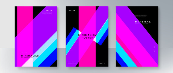 Wall Mural - abstract minimalism creative poster design