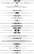 © shikari - Hand drawn Decorative Border Line Vector Collection