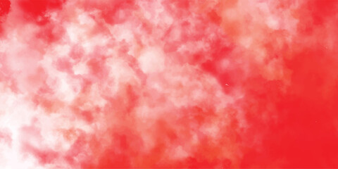 Wall Mural - Artistic abstract watercolor background red and white hues soft blended colors evoking romantic emotions suitable for various design projects