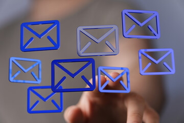 Poster - Efficient email management strategies for busy professionals.  Tips & tricks for inbox organization.