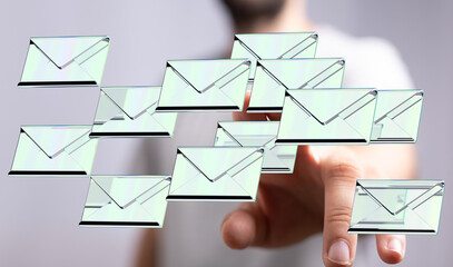 Poster - Efficient email management techniques for handling a large volume of messages.