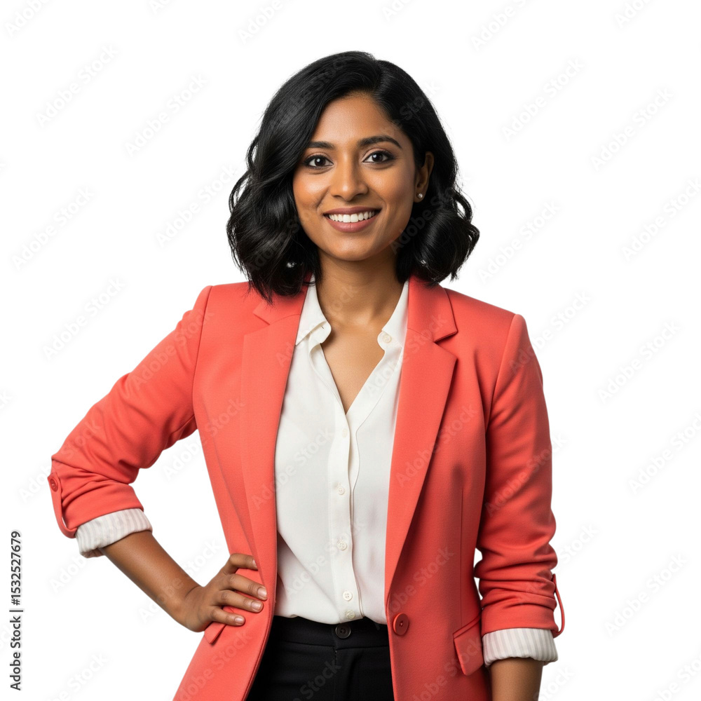 portrait of a young confident south asian businesswoman Stock Photo ...