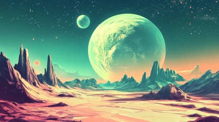 Wall Mural - futuristic digital technology background with glowing data network grid, abstract world map, and rea