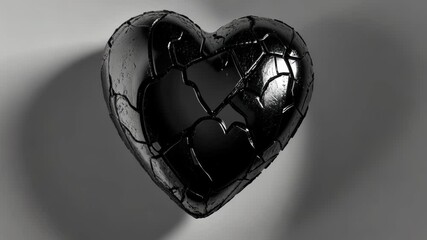 Wall Mural - Heart-shaped decoration on wall