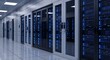 © Satriyo - Modern Data Center Server Room High-Tech Infrastructure and Network Technology