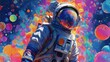 © Ferman Bagus Istuhri - Astronaut in a Psychedelic Bubble Universe