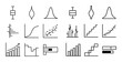 © apps - Sketch Style Statistics Icons