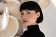 © Dejan - portrait of mycologist positioned on left displaying attentive expression