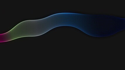 abstract glowing lines, neural network, advanced ai model or agentic ai, artificial intelligence and technology, futuristic background, wavy lines, vibrant gradient and glowing effect, abstract tech