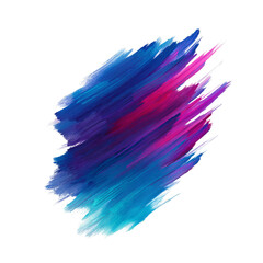 Wall Mural - abstract brushstroke background featuring vibrant, expressive color blending