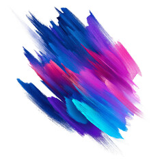 Wall Mural - dynamic watercolor strokes creating vibrant abstract visual symphony