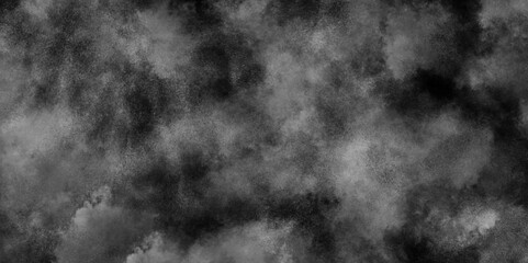 Wall Mural - Abstract grayscale watercolor texture background.. Black and white background. Grunge smoke texture. Dramatic storm background with gray clouds. Gray mist and smoke layers.
