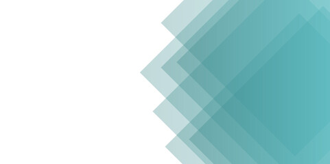 Wall Mural - abstract modern background featuring overlapping translucent hexagons. teal, ranging from light aqua