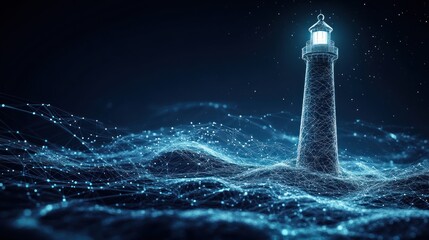 Digital lighthouse on a network sea