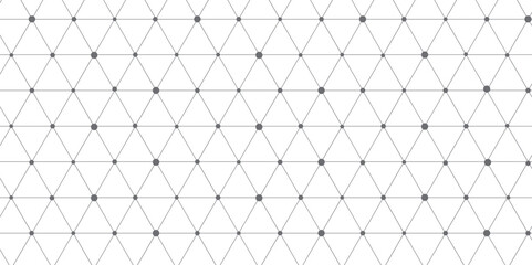 Wall Mural - abstract digital background of points and lines. abstract technology network nodes with polygonal sh