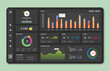 © Dewa Artwork - User panel business dashboard. Web design. Modern dashboard ui design