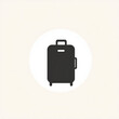 © MdObidul - Minimalist Black Luggage Icon
