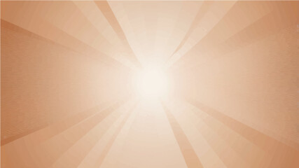 Wall Mural - abstract tight brown ray color gradient background.