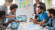 © Afif - Collaborative Web Design Team Meeting UX/UI Project Brainstorm