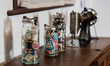 © Austockphoto - Vintage jars of sewing items with an old singer sewing machine