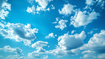 Wall Mural - blue sky with white cloud background. white cloud with blue sky background