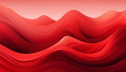 an image of an abstract background with gradient waves in red